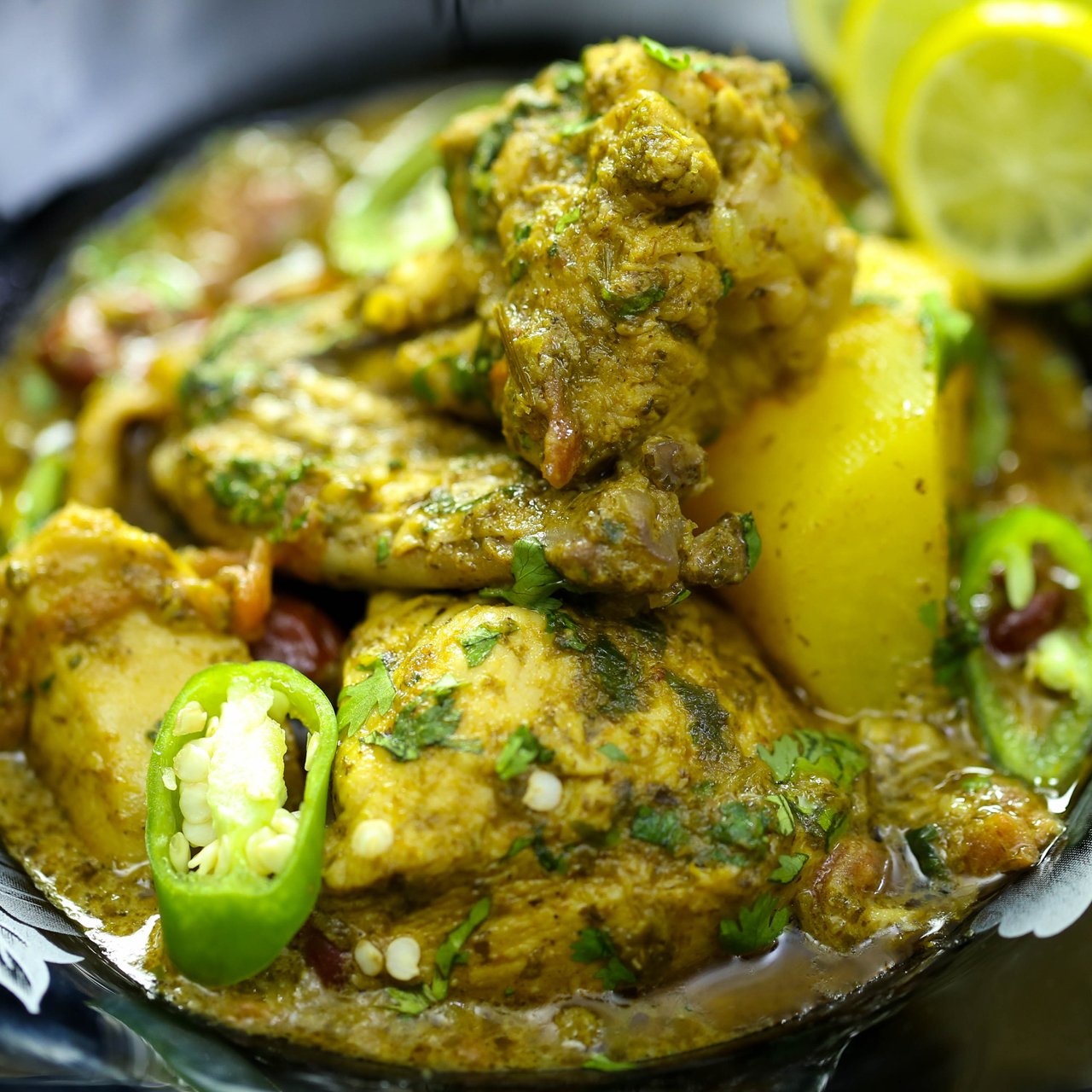 Chicken Hara Masala